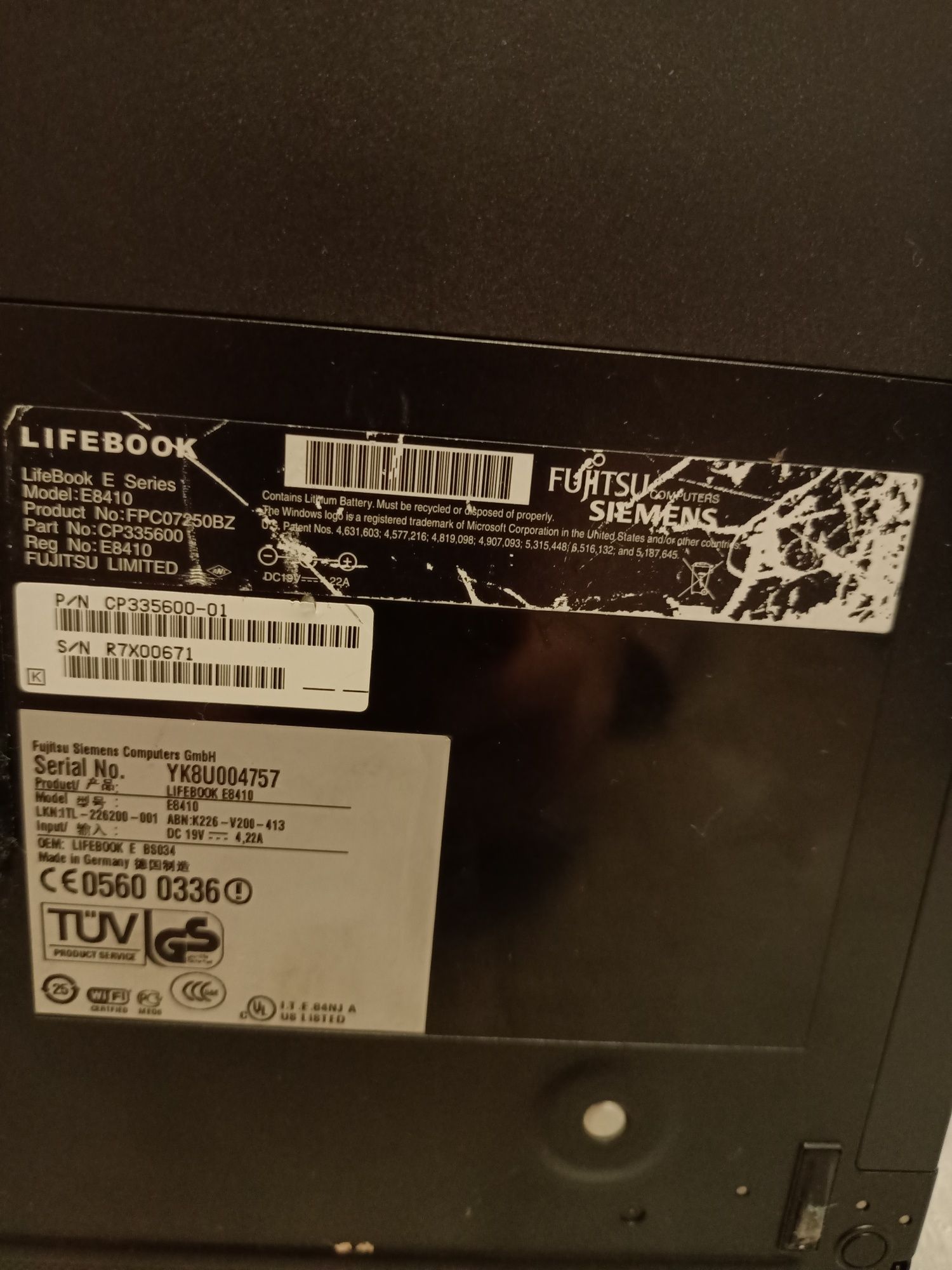 Laptop Lifebook E8410C