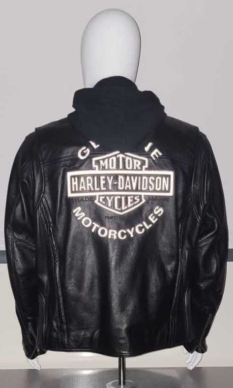 Harley Davidson Road Warrior 3в1 Оригинално Кожено Яке L