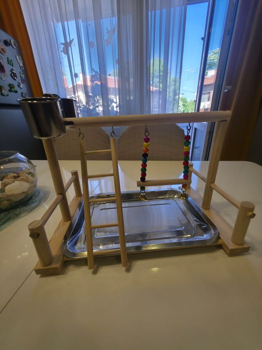 Хранилка за папагали и д-р животни