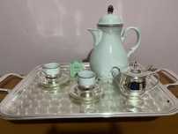 Set argintat pentru cafea / ceai by Chinelli
