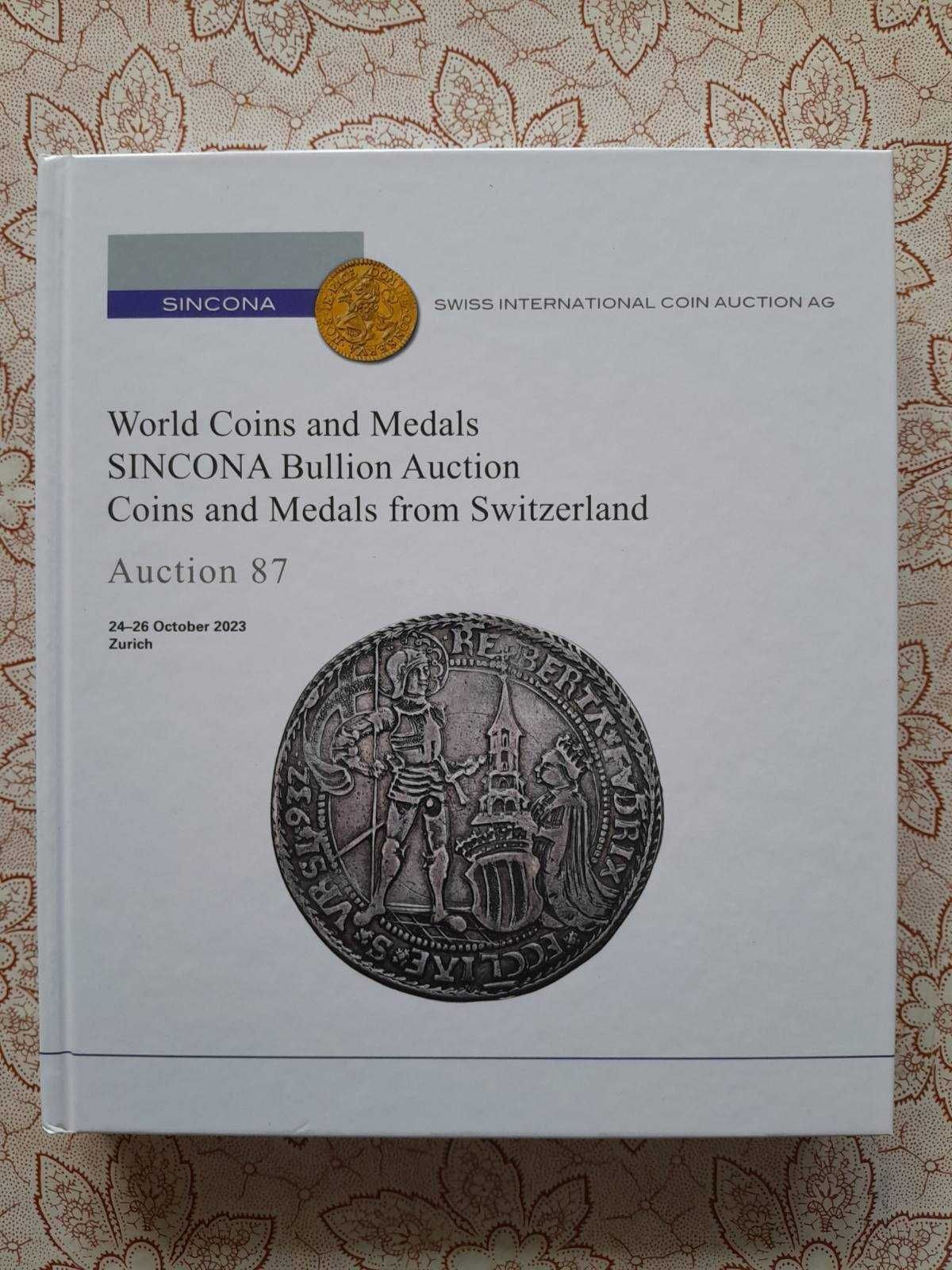 SINCONA Auction 87: Coins and medals from Switzerland/2023 г