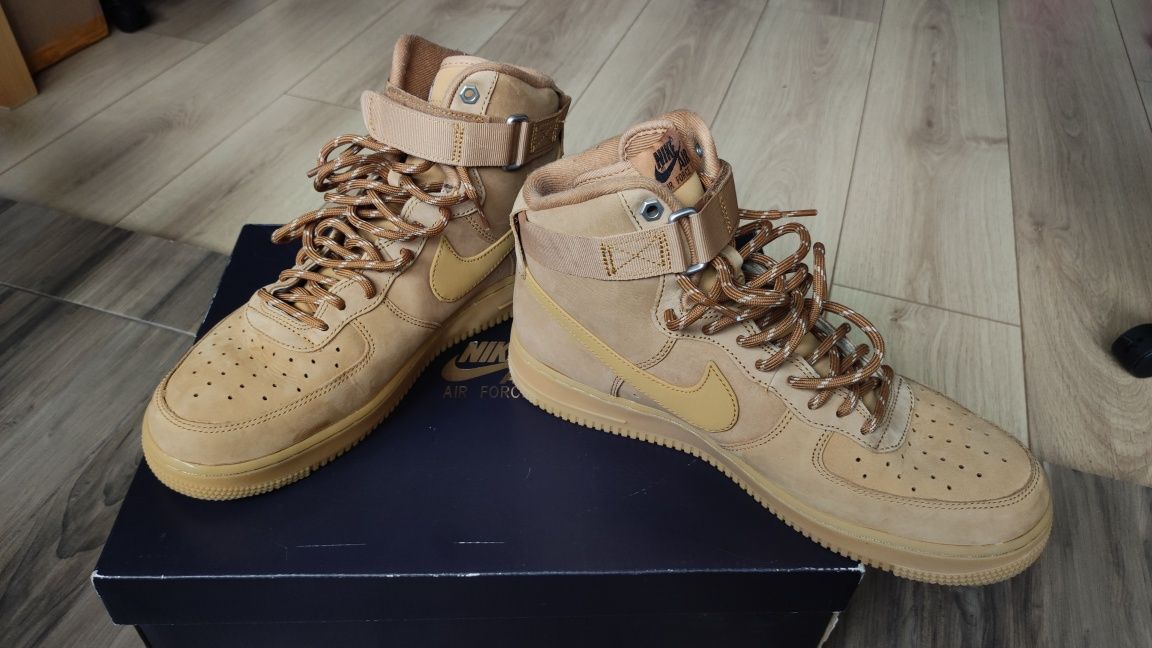 NIKE Air Force 1 High Wheat - НОВИ, 45.5