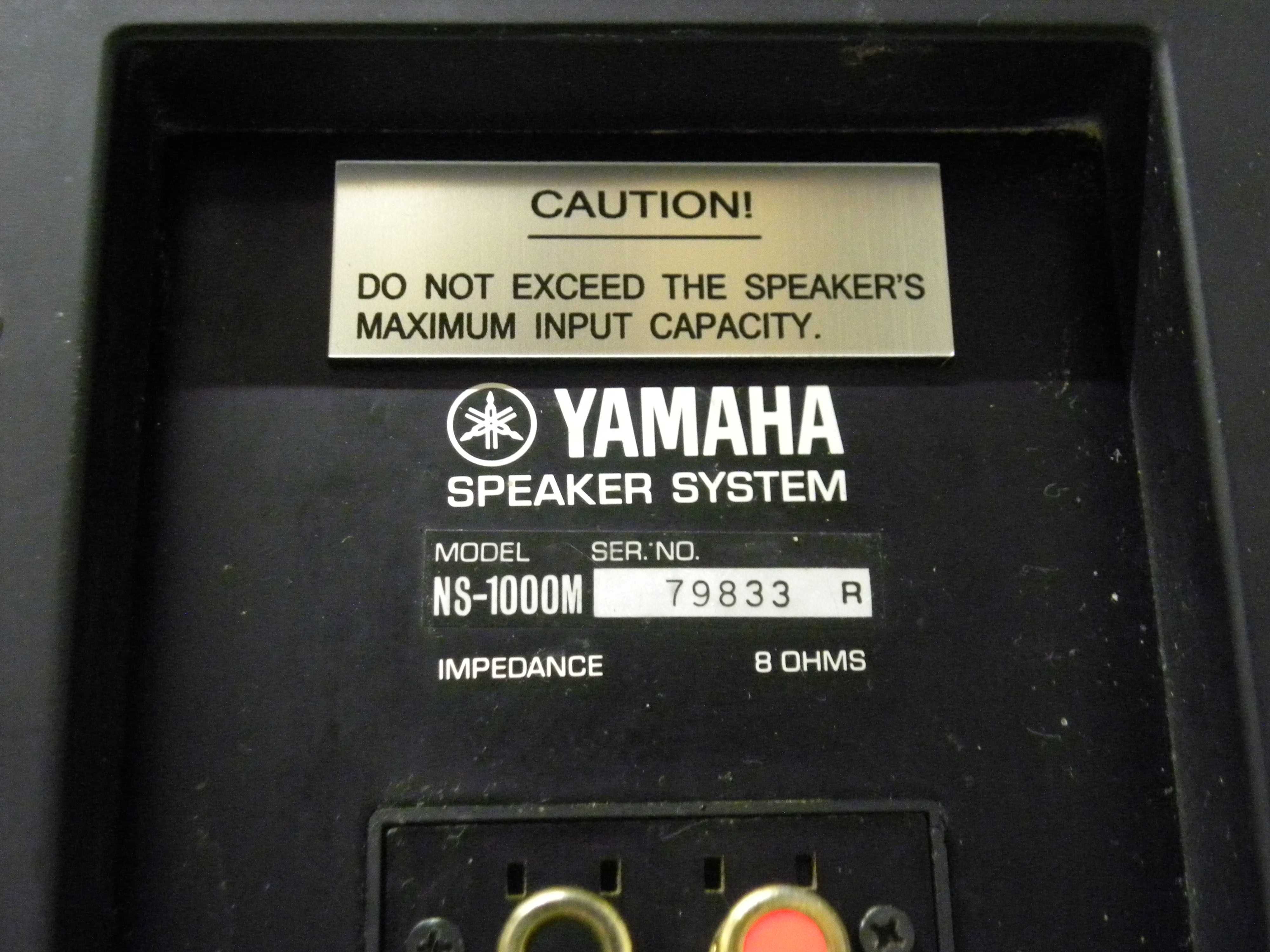Legendary Studio Monitor - Yamaha NS 1000