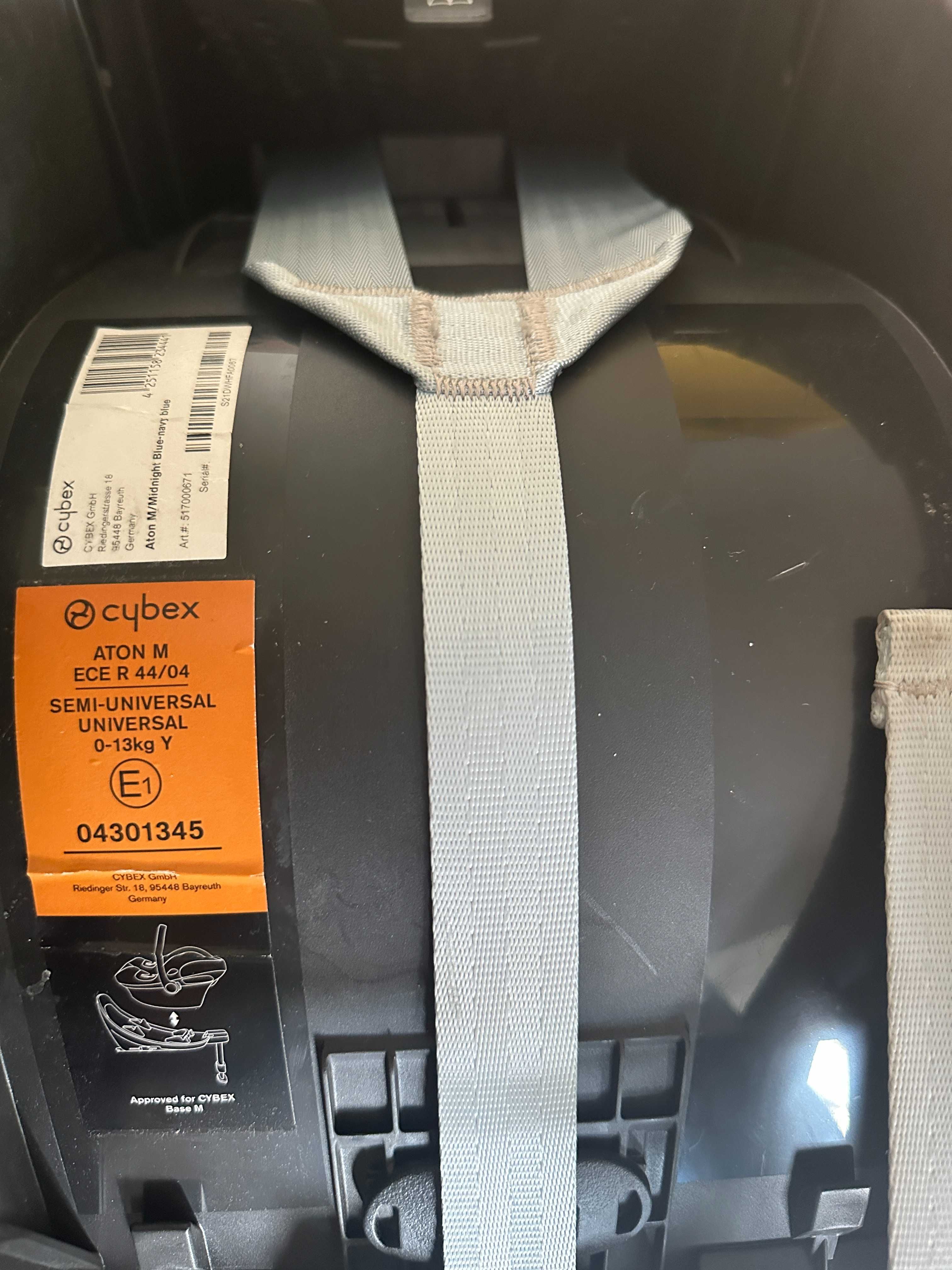 Стол за кола Cybex Aton M- 0-13 кг