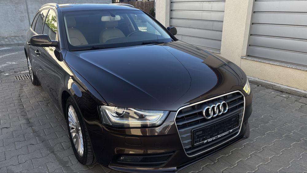 Audi A4 facelift model 2014 / Germania / Mocca Brown