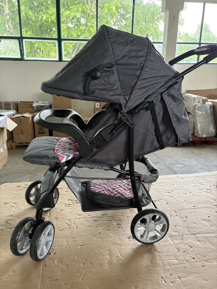 Carucior Lionelo Emma Plus cu tavita, 2 Suporturi pentru pahar