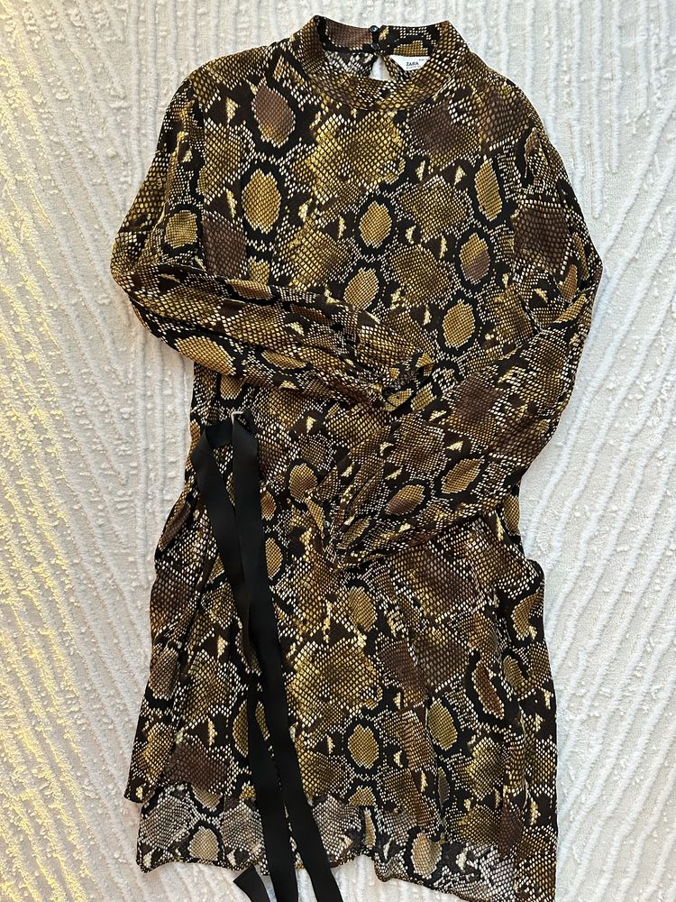 Rochie Zara animal print