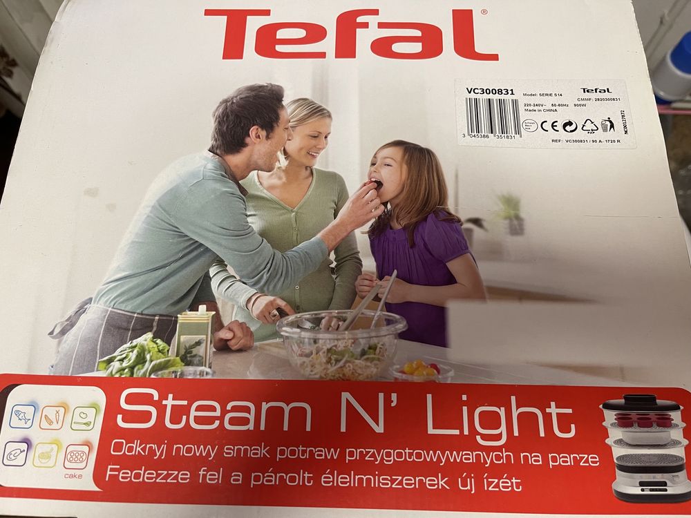 Aparat de gatit cu aburi Tefal Steam N’Light VC300