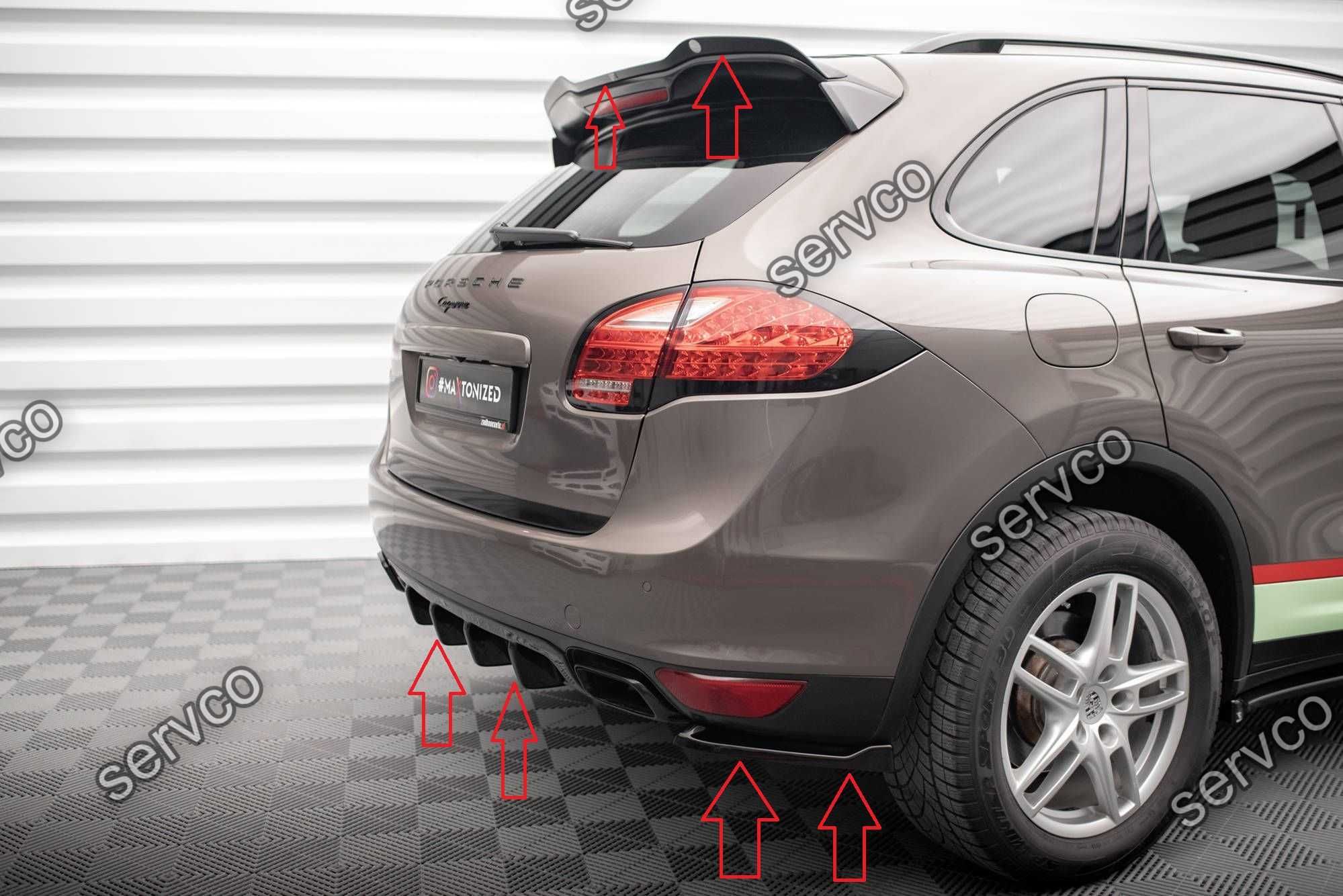 Body kit tuning Porsche Cayenne Mk2 2010-2014 v1 - Maxton Design