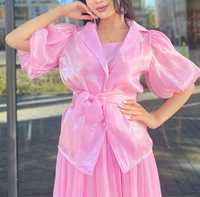 Продам шикарное розовое платье