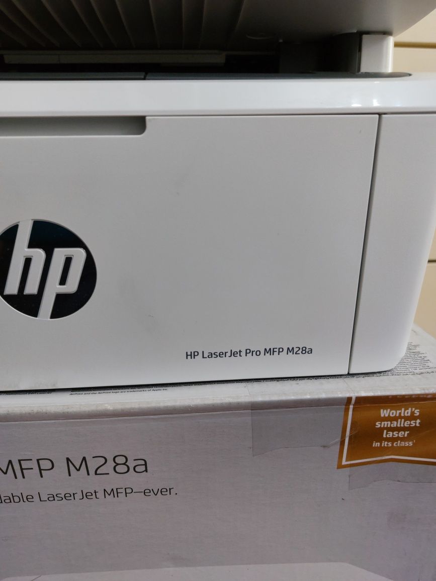 МФУ HP LaserJet Pro M28a
принтер, сканер, копир.