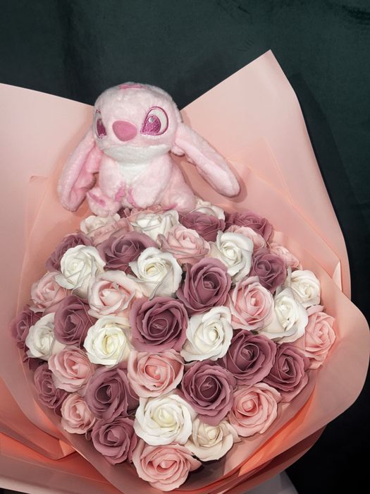 Buchete din trandafiri de sapun