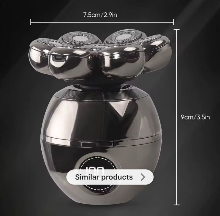 Мултифункционална самобръсначка 7D – 5 в 1 комплект | НОВА