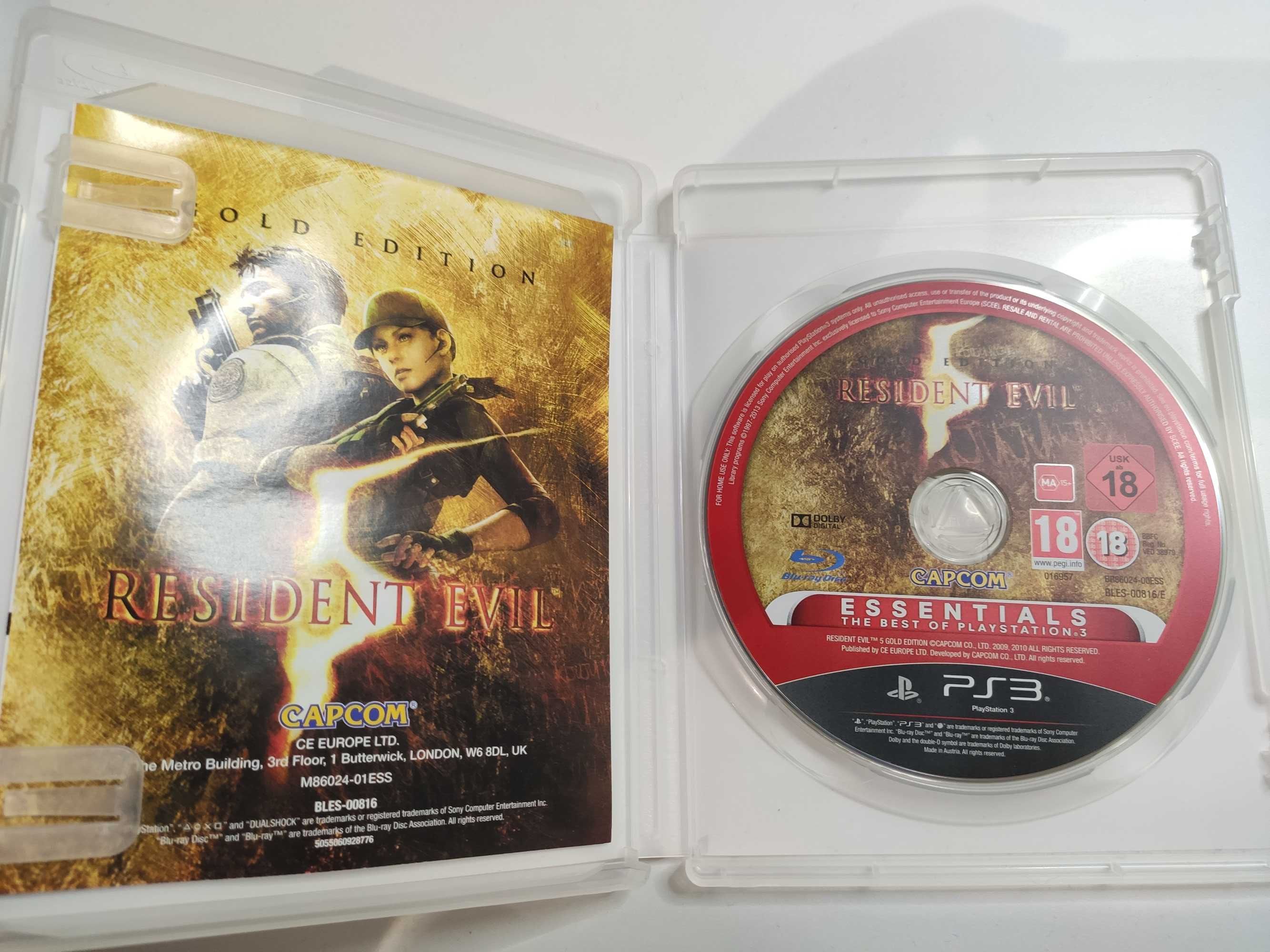 Resident Evil 5 Gold Edition PS3 Playstation 3