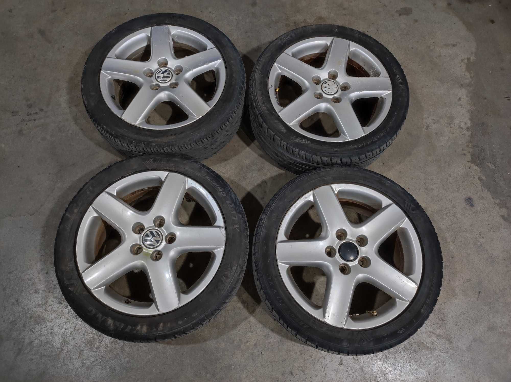 Jante ORIGINALE volkswagen vw 5x112 r17 225/45r17 7j et 54