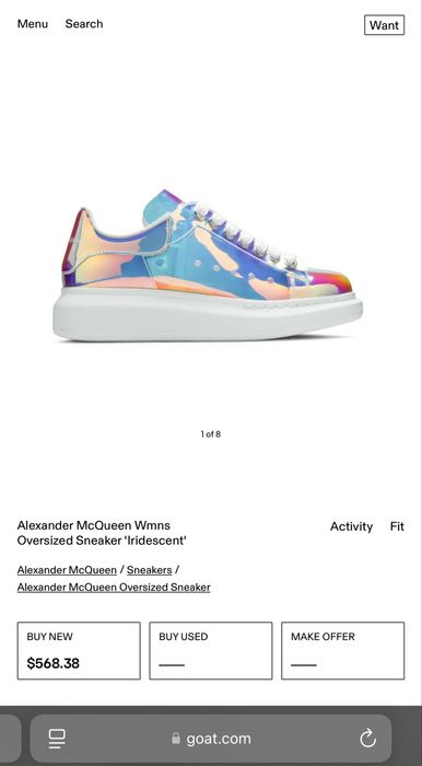 Alexander McQueen Oversized Sneaker