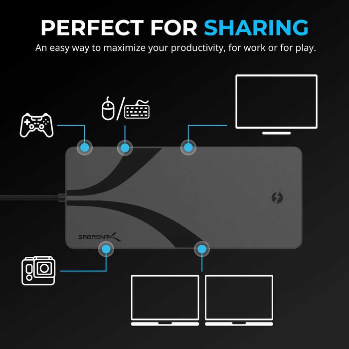 Sabrent Thunderbolt 4 KVM Switch SB-TB4K