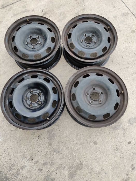 железни джанти 5x100 15 цола за голф 4 Ауди а3 audi  VW golf