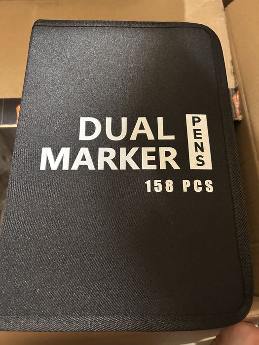 Set 158 markere cu 2 varfuri