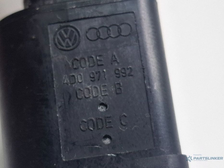 Mufa conector 2 pini VOLKSWAGEN GOLF VI 5K1 2008 - 2013 TDI CBDC, CLCA 4D0971992