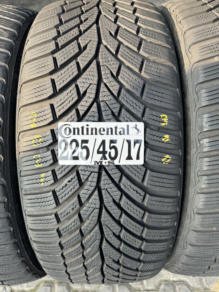 225/45/17 continental m+ s