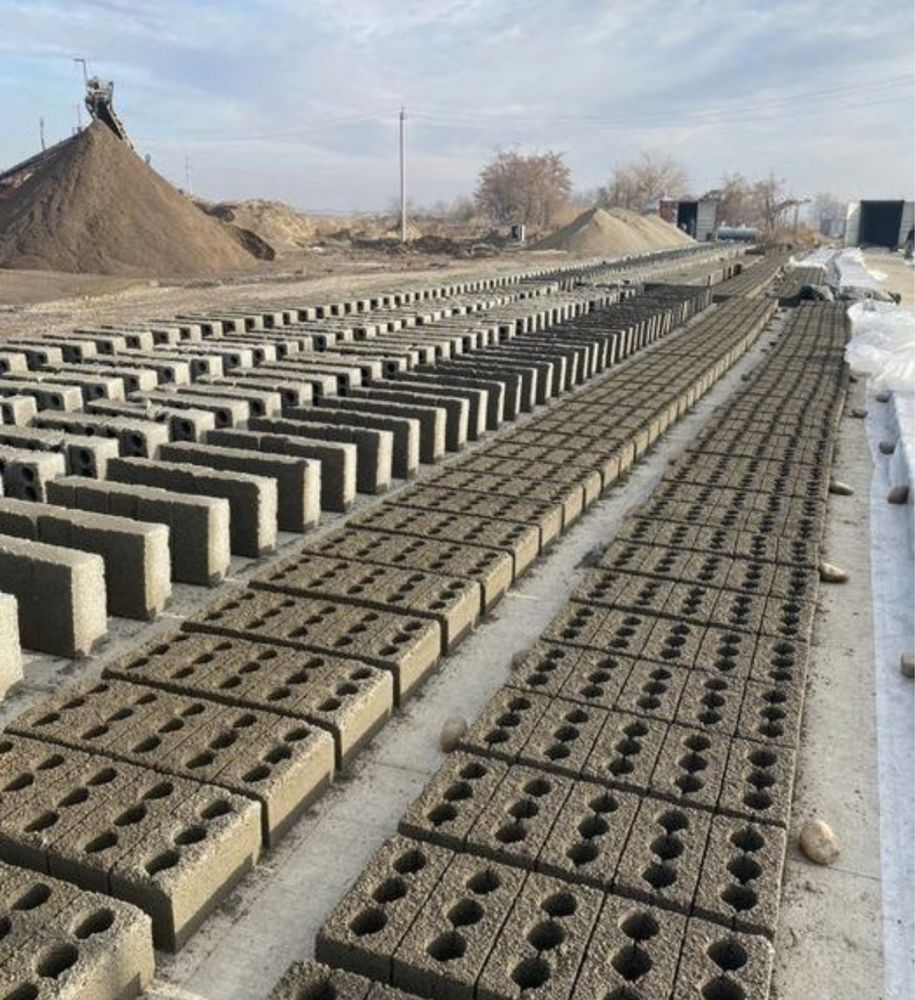Шлакоблок от производителя Shlakablok Uzbekistan
