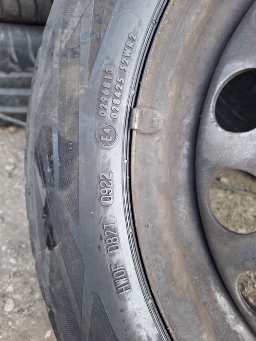 Vand roata R 16 cu anvelopa 205 55 16 conti dot 2022 vv golf 4 bora sc