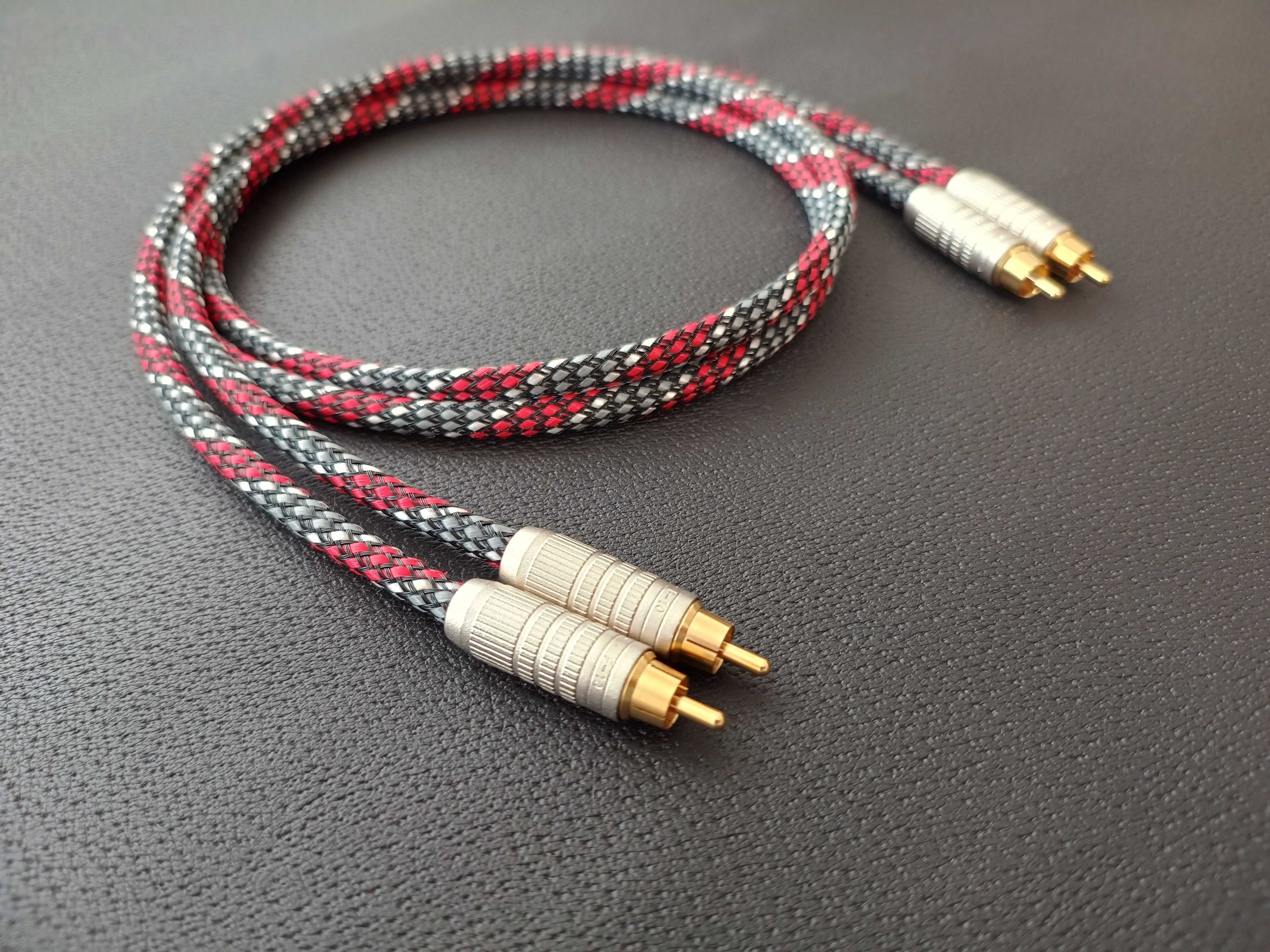 Cabluri RCA Mogami 2534 Quad Balanced cu Conectori Canare Japan
