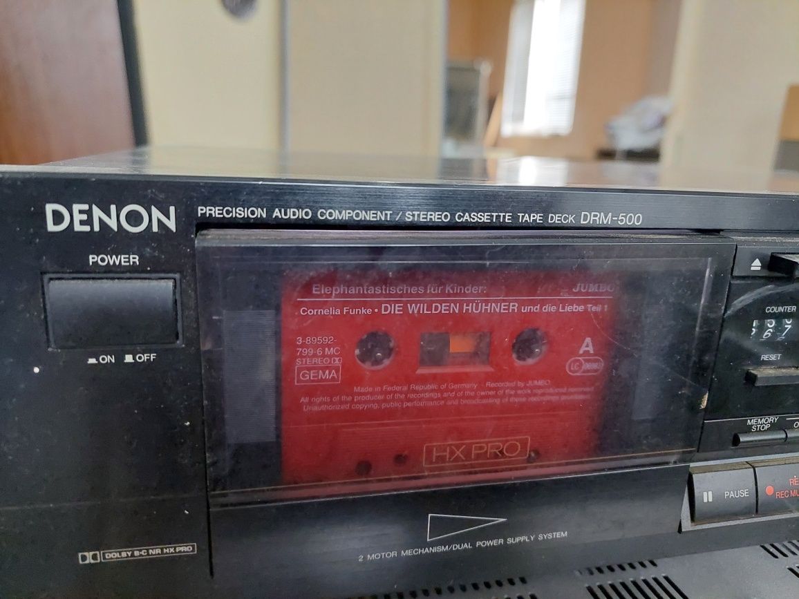 Касетен дек DENON drm 500