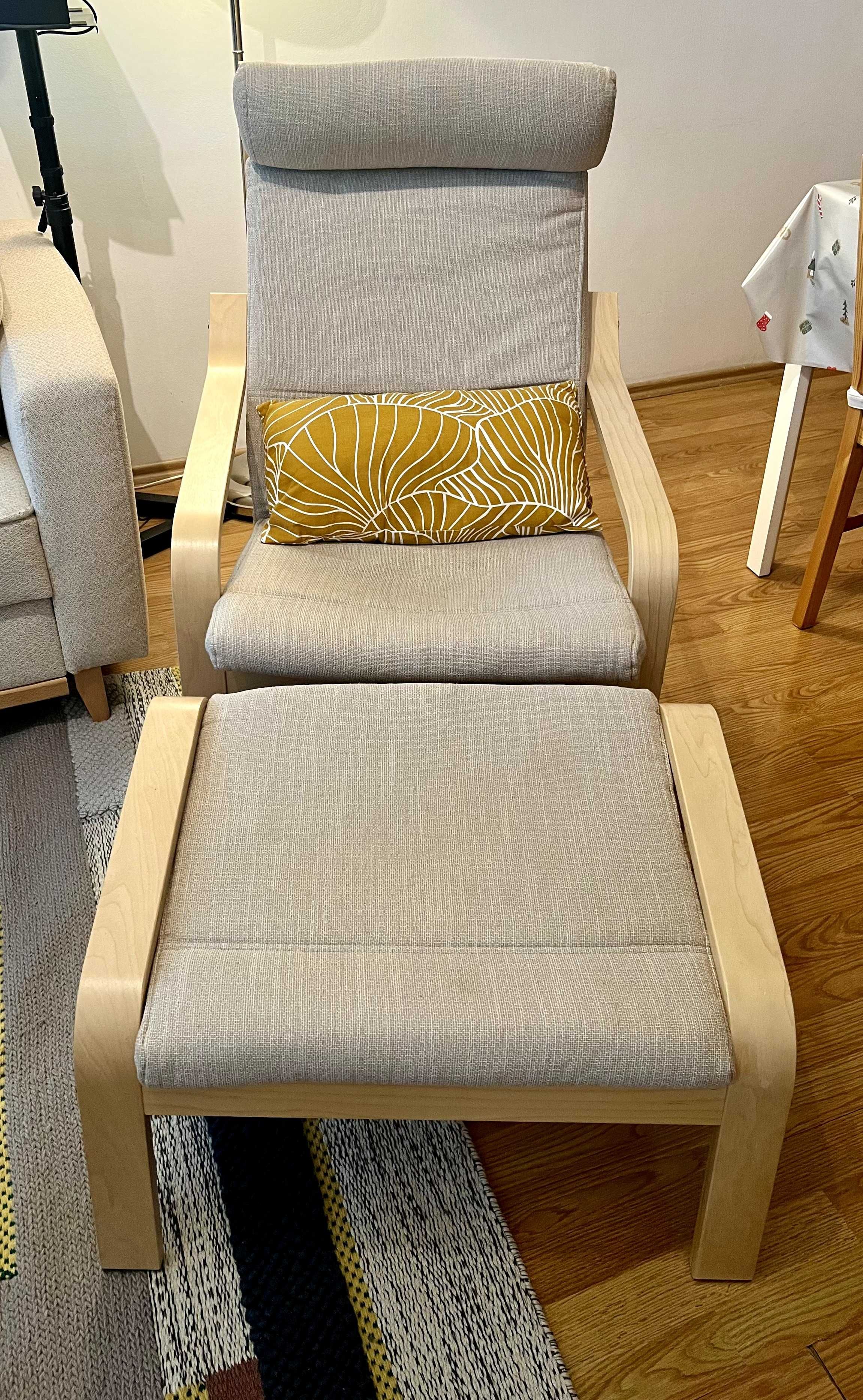 IKEA Кресло и Табуретка POÄNG