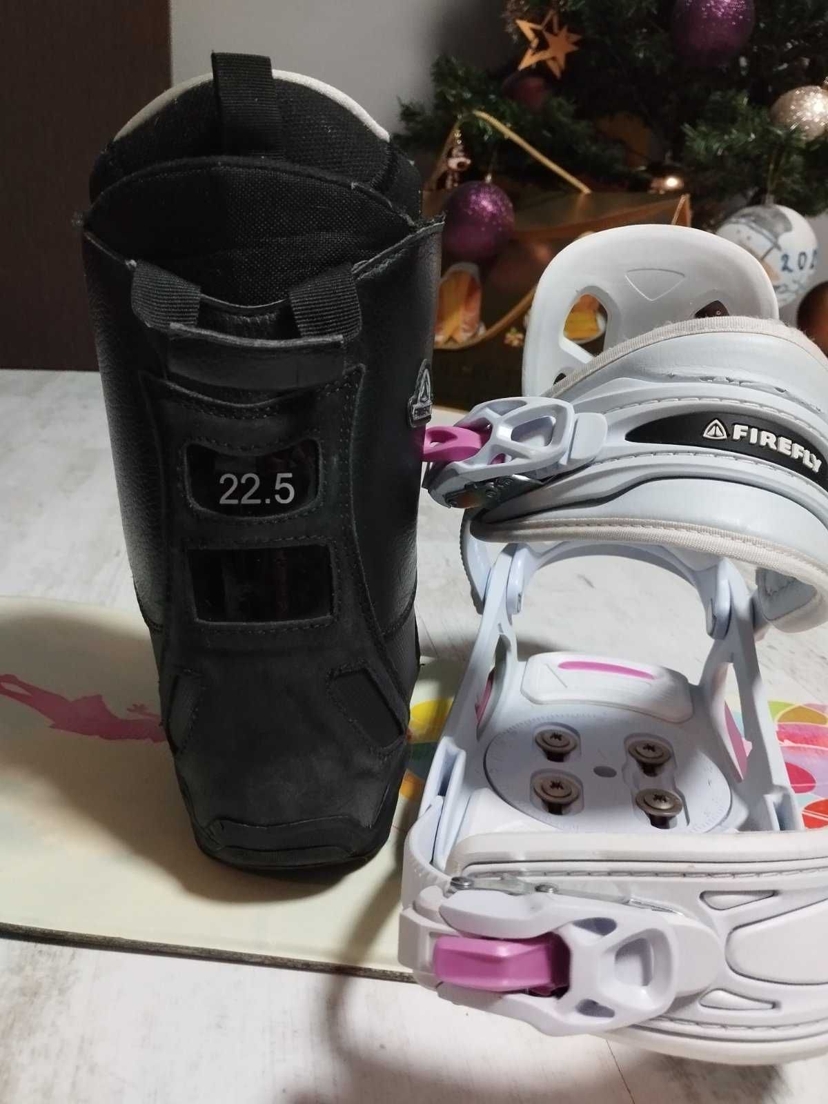 Детски Snowboard 110 и обувки 36 (22.5 см) Firefly