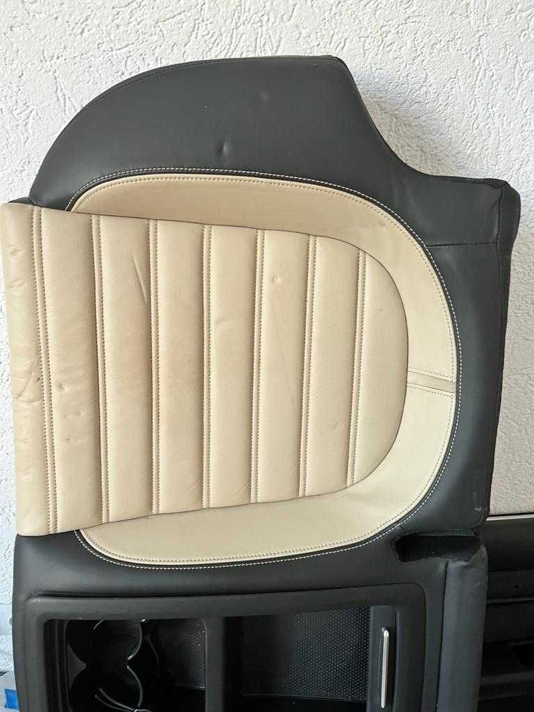 Bancheta spate VW Passat CC, Piele, BiColor