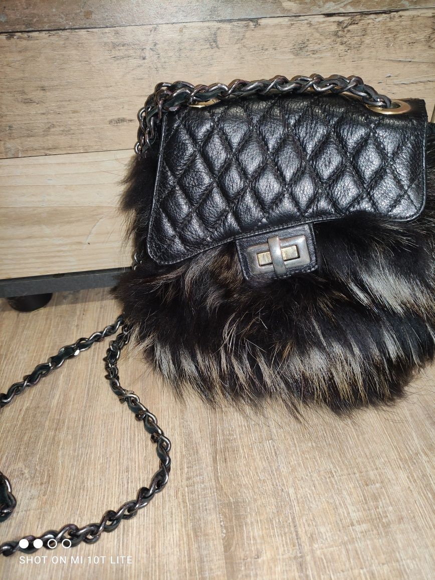Чанта с естествен косъм на Roberta Biagi