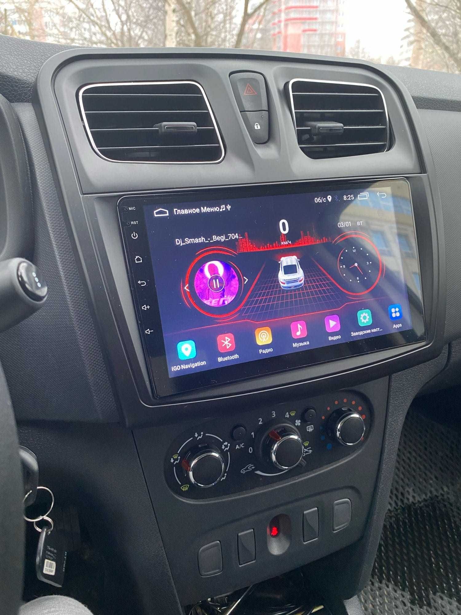 Navigatie Android Dacia Logan WiFi internet Waze YouTube casetofon