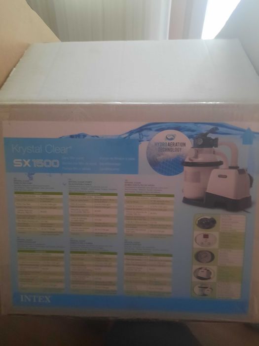 Помпа за басейн с пясъчна филтрация Krystal Clear SX1500