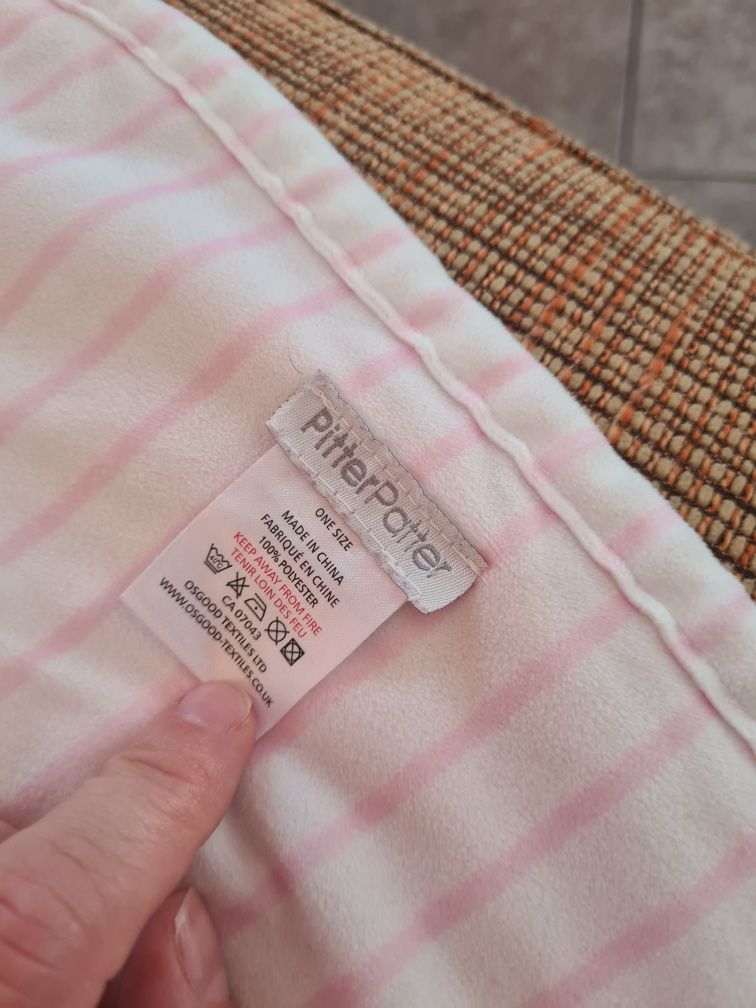 Бебешко одеяло в синьо и розово, внос от Германия