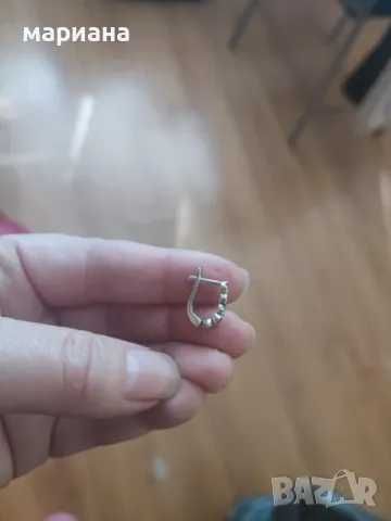 сребърни пръстени и обеци с камъни-комплект