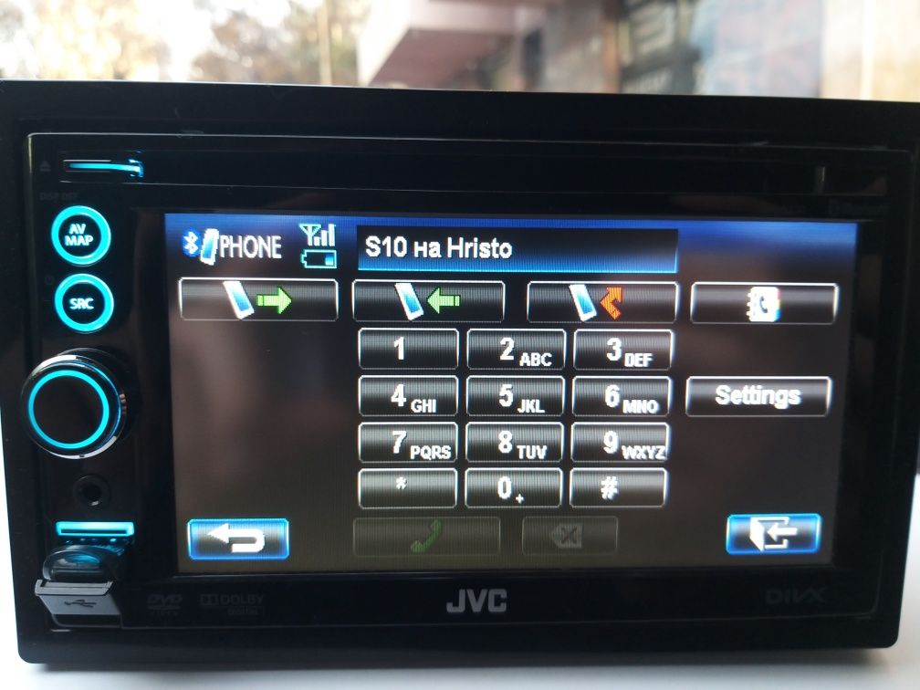 Мултимедия JVC KW-NT30 Bluetooth DVD Navi USB