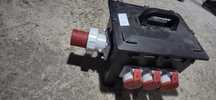 Distribuitor 380v 220v cu sigurante si stabilizator tensiune