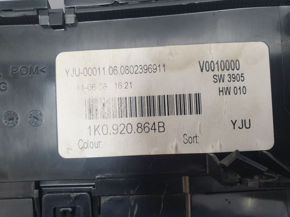 Kit pornire VOLKSWAGEN GOLF V Variant 1K5 2007 - 2009 TDI 4motion BLS BOSCH 0281014116 EDC16U34 03G906021NA  ; 1K0920864B