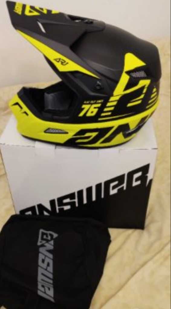 Нова*Motocross каска ANSWER размер L *NEW*