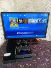 PlayStation 4 fat 500gb 7ta oyini bor