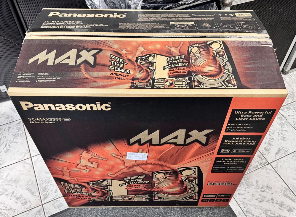 НОВА!!! Продава се аудио система PANASONIC MAX3500