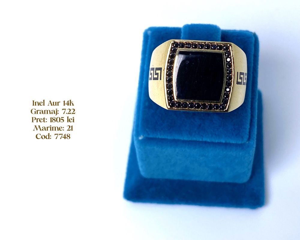 (7748) Inel Aur 14k 7,22g FB Bijoux Euro Gold Braila