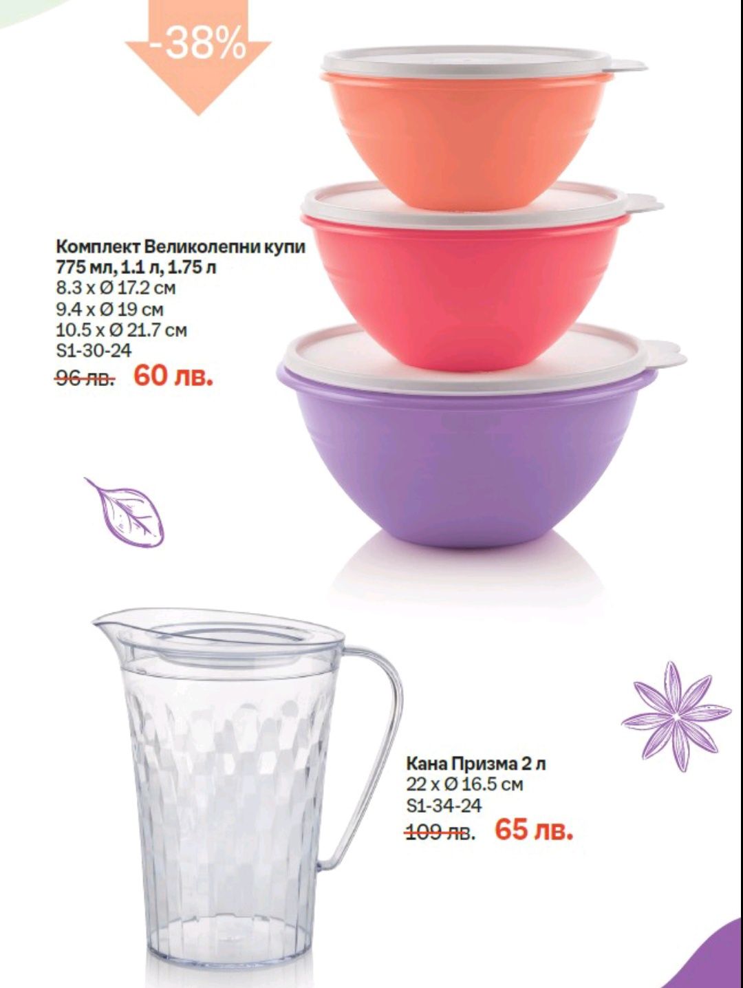 С Tupperware  подаръци за празниците
