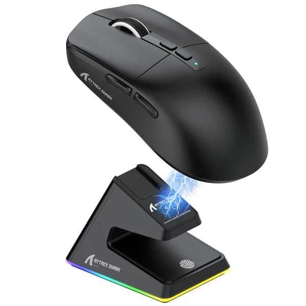 Mouse Attack Shark R6Tri Mode Wireless/X11/X6 Беспр/ игровая мышь ++