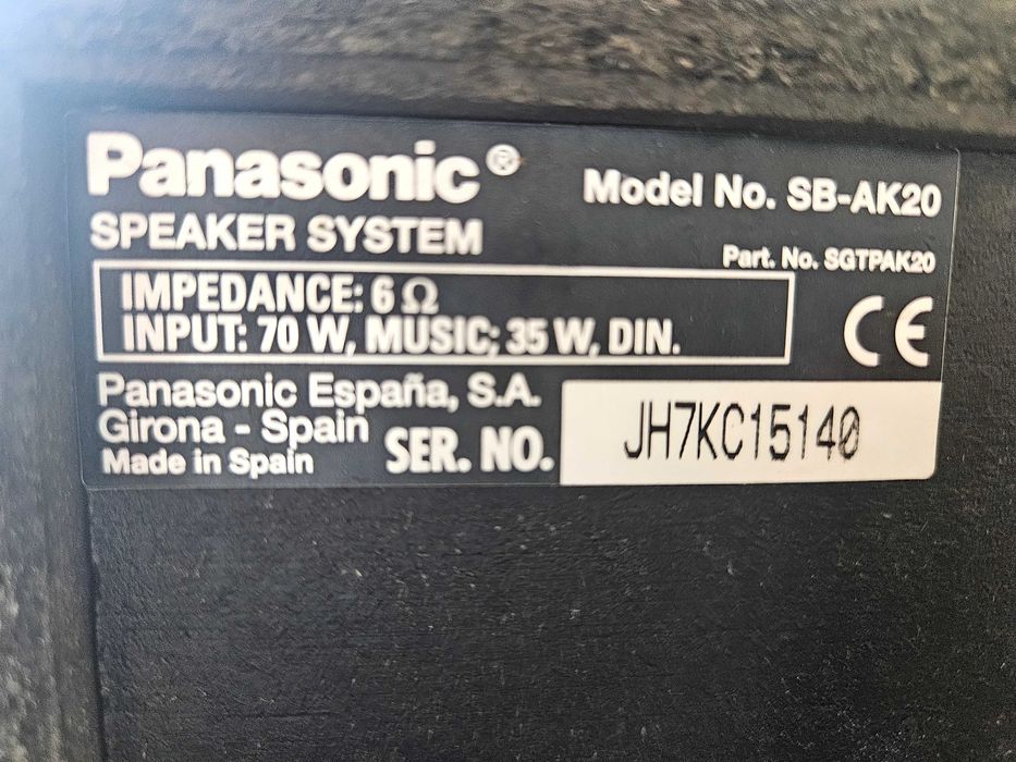 Panasonic CD system