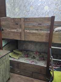 Детская мебель, двухъярусная кровать
