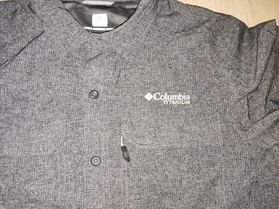 Columbia Irico Long Sleeve Shirt Men's-Black Heather-X-Large, риза