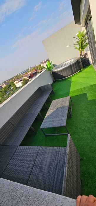 penthouse 110m2 full open space, 2 locuri parcare, Bragadiru IF